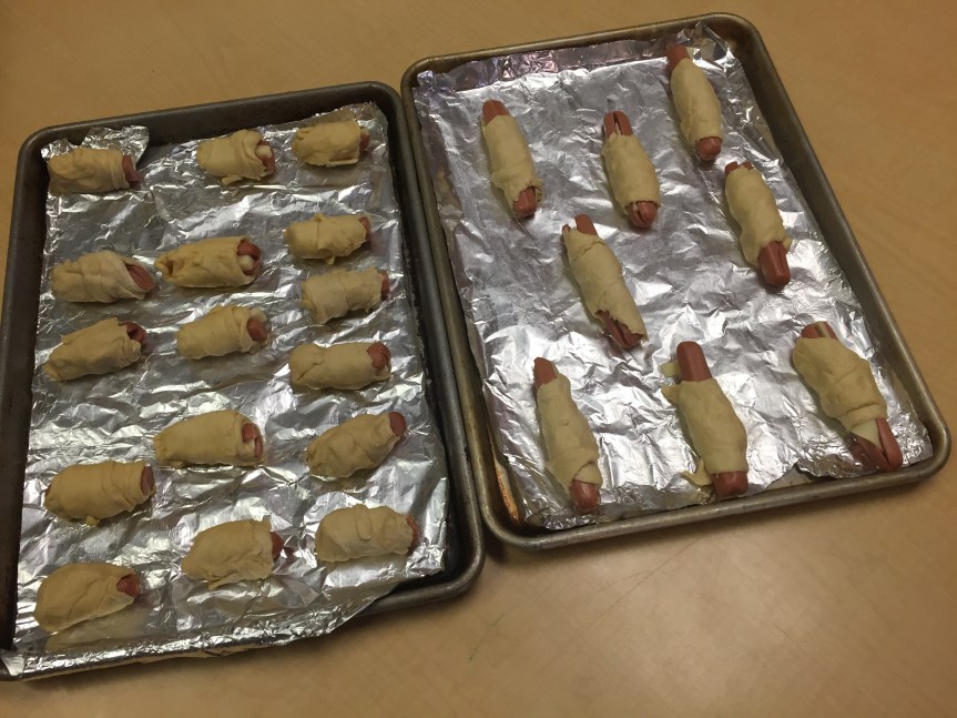 Pigs in a Blanket! Oink oink! 
