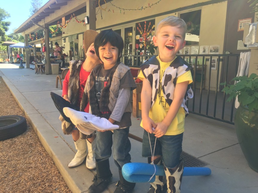 Pre-kindergarteners at Work